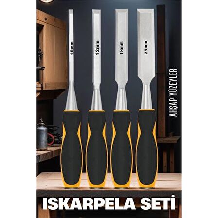 TransForMacion 5+1 SET  Ağaç Keski Oyma Işleme Iskarpela Seti 715567