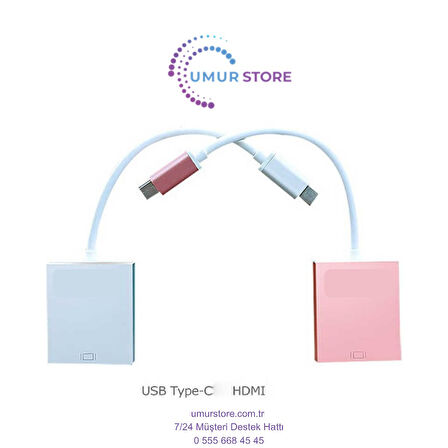 Type-C To HDMI 4K Dönüştürücü Adaptör USB 3.1 10 Gbps