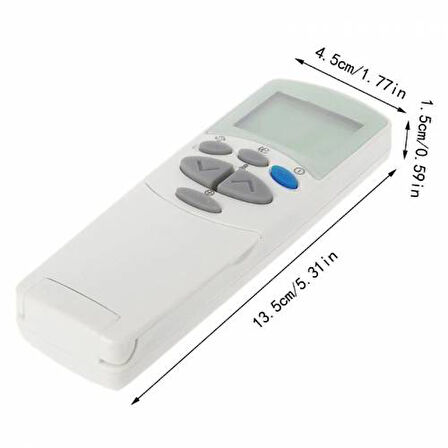 Arçelik Klima Kumandası Model No 18114