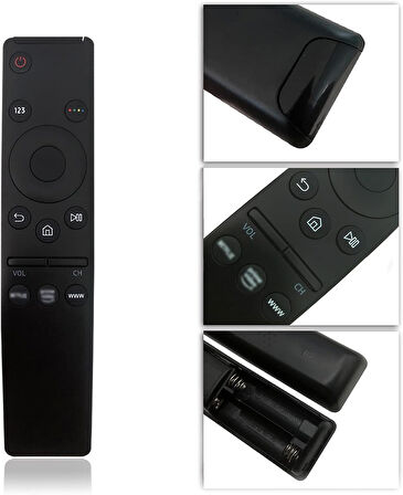 Samsung TV ile Uyumlu Uzaktan Kumanda BN59-01259B / D QN65Q9FAMFXZA UE55NU7405 UN65RU7100 UN75RU7100