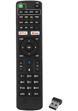 Dreamstar Weko Dreamstar Android Netflix-Youtube Tuşlu Uydu Kumandası