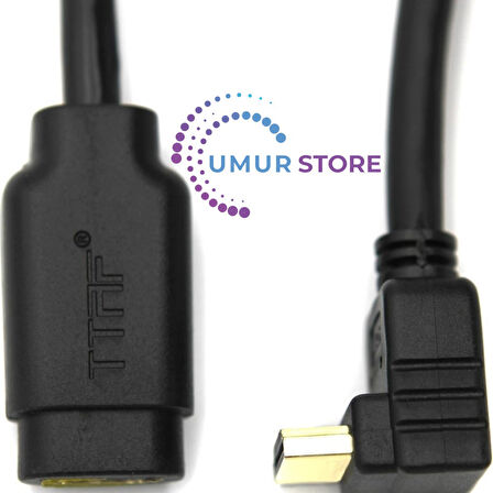 HDMI Uzatma Kablosu Dişi Erkek 50 cm
