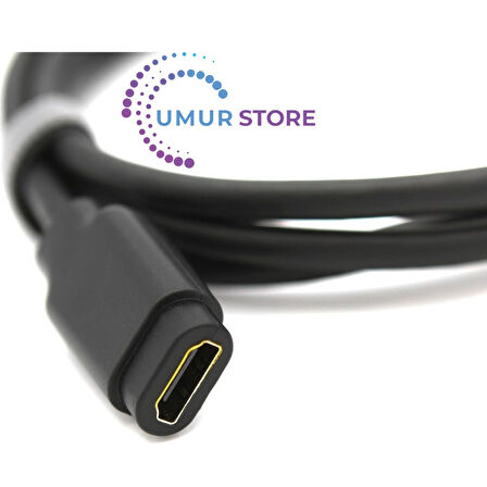 HDMI Uzatma Kablosu Dişi Erkek 50 cm