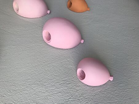 Duvar Dekorasyon Balon Bahçe 1 Büyük Pembe 2 Küçük Boy Freshco Mavi 3’lü