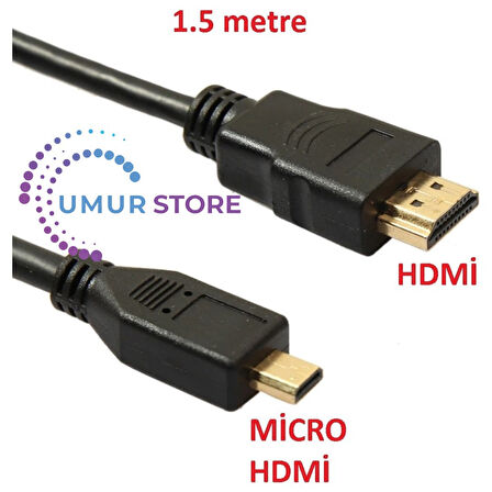 HDMI To Micro HDMI Kablo 1.5 Metre