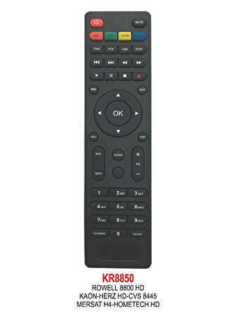 ROWELL 8800 HD UYDU KUMANDASI