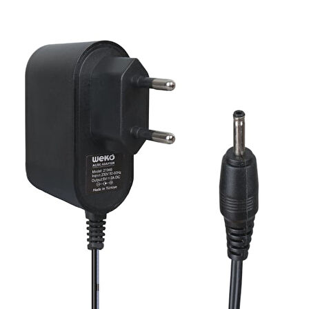 5 Volt - 2 Amper 2.5*0.7 İnce Uç Yerli Üretim Tablet Pc Adaptörü