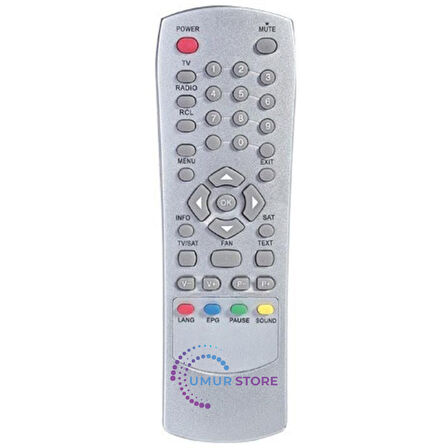 Botech 10000 Uydu Alıcı Kumandası