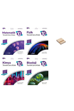 10. Sınıf Joker Matematik Fizik Kimya ve Biyoloji 4lü Tematik Soru Bankası