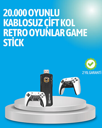 Retro Oyun Konsolu – Yüksek Çözünürlük ve Geniş Oyun Seçenekleri
