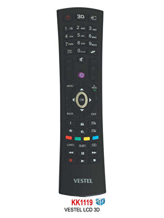 VESTEL LCD 3D KUMANDA