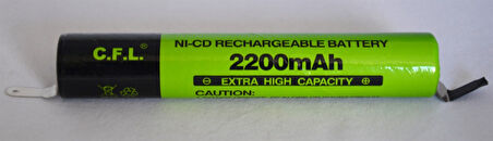 CFL 3'LÜ SÜPÜRGE PİLİ 3.6 2200 MAH