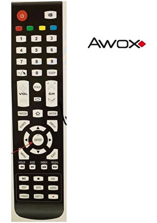 Awox Smart Uydu Alıcılı LED Tv Kumandası