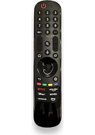 LG MR23GA (AKB76043105) Netflix Disnep+ Prime Video Tuşlu Ses Komutu Vardır Tv Kumandası
