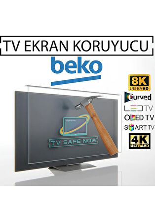 Beko Uyumlu B43l 8840 5b 43'' İnç 109 Ekran Beko Uyumlu TV Ekran Koruyucu