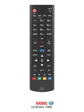 LG 3D RM-L 1162E LCD KUMANDA