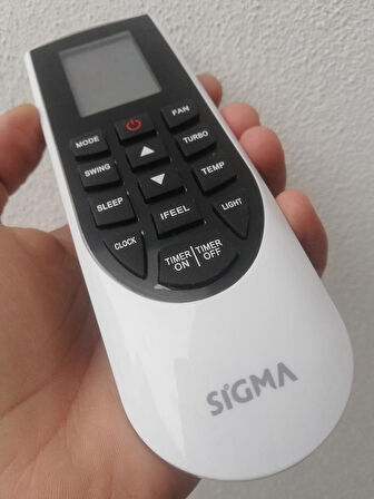 Sigma YAN1F1 İle Uyumlu Klima Kumandası