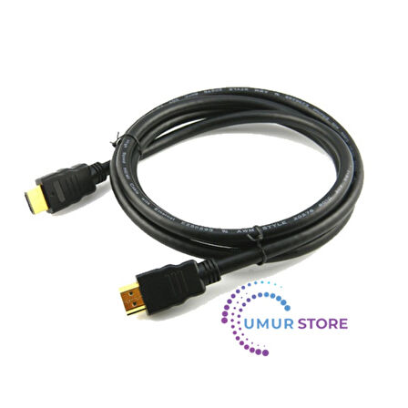 1.8m HDMI Kablo Full Hd 3D Ses Görüntü Kablosu 1080P LED / LCD / Ps3