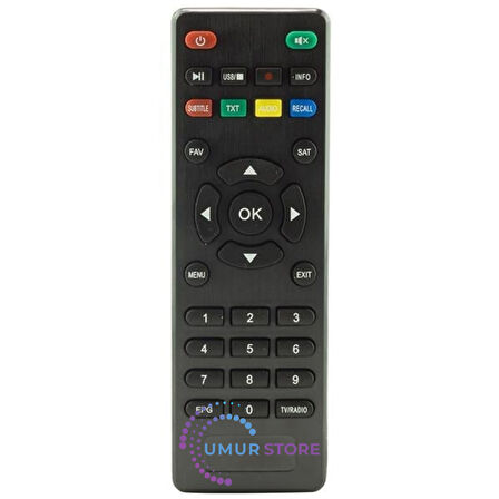 Magbox Vip Full HD Uydu Alıcı Kumandası