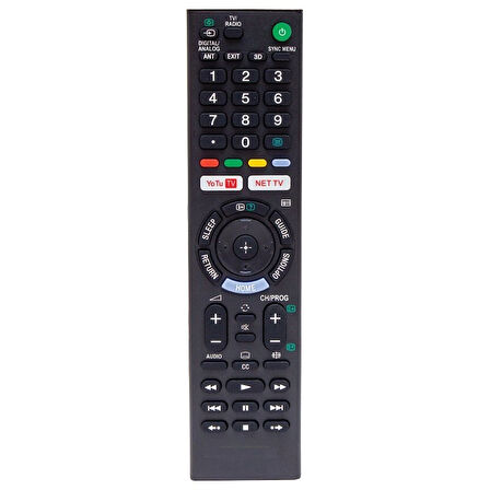 Sony RM-L1370EU Youtube+Netflix Tuşlu Led Tv Kumandası- Üniversal