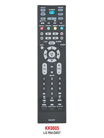 LG RM-D657 LCD TV KUMANDA