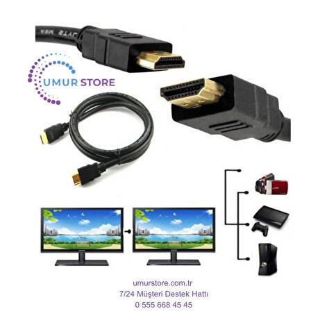 1080P HDMI Kablosu - 1 M