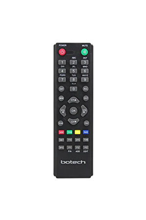 Botech Piko 120 Gold Uydu Alıcı Kumanda Fully-16w
