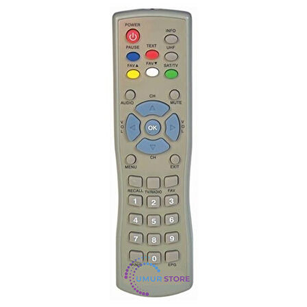 Baff 3600 Uydu Alıcı Kumandası