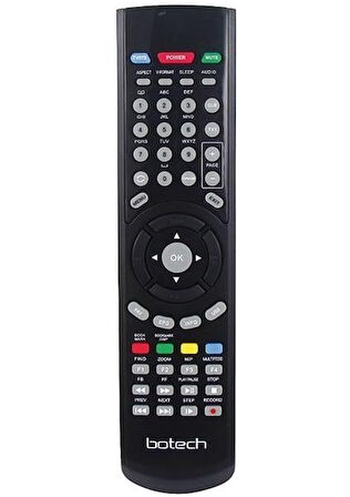 Botech Bc-9000 Hd Cıs/Usb/Pvr Uydu Alıcı Kumandası