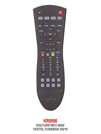 VESTEL  35210 UYDU KUMANDA