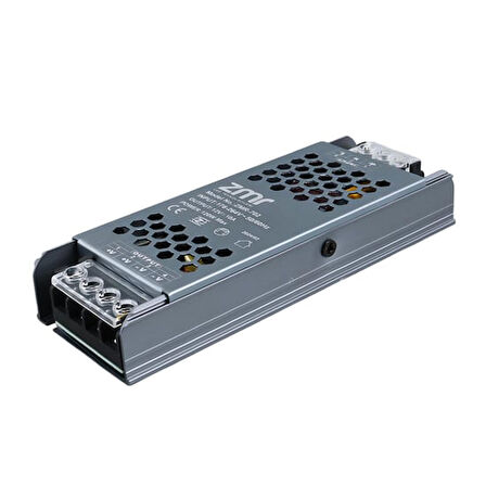 12 Volt 10 Amper 120 Watt Slim Metal Kasa Adaptör