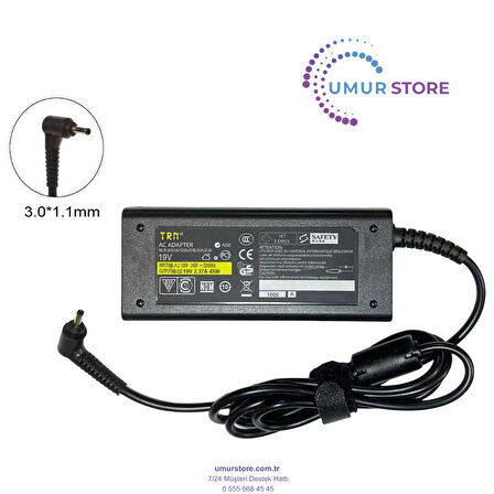 Acer A18-045N2A 3.0x1.1mm Notebook Adaptörü