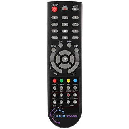 Sunny 14800 HD Uydu Alıcı Kumandası