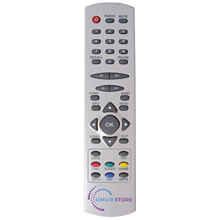 Neta NX-2005 NX-200N Uydu Uydu Alıcı Kumandası