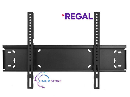 Regal 55R75U01 55'' Smart 4K Ultra HD 40”- 85” inç Lcd Led Tv Sabit Duvar Askı Aparatı