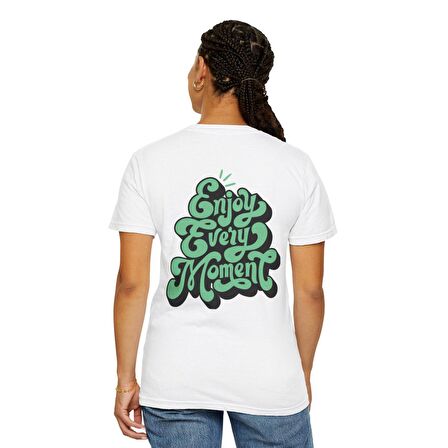 Enjoy Baskılı T-Shirt