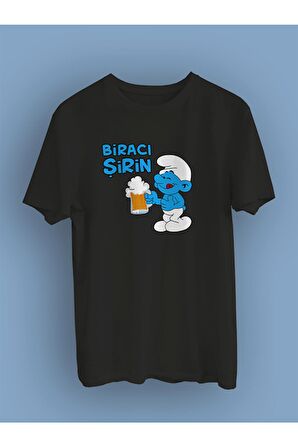 Biracı Şirin Baskılı T-shirt