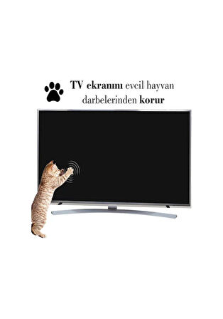 Sanyo Marka 43 İnçUyumlu TV Koruyucu / Ekran Koruma Paneli