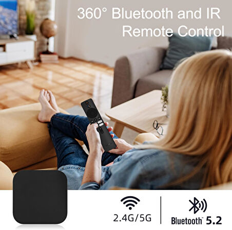 Xiaomi Mi TV Box S 2. Nesil, Mi Box S Ultra HD 4K Streaming Media Player, Chromecast'li S 2. Nesil TV Kutusu, Wi-Fi, 2GB RAM + 8GB ROM