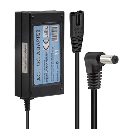 12 Volt 5 Amper Plastik Kasa Masaüstü Adaptör 5.5x2.5 Uç FA-1201600ST