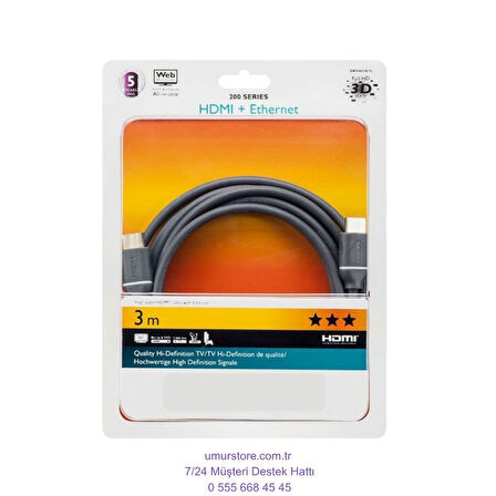 SWV4433S 4K 3D HDMI Kablo / 3.0m