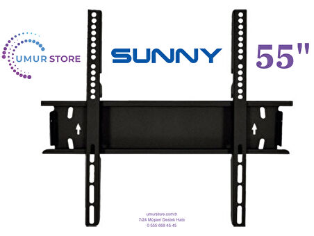 Sunny SN55UAL253-0276 55’’ 140 Ekran Uyumlu Lcd Led TV Sabit Duvar Askı Aparatı