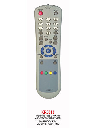 YUMATU YW313 MX300-400-500-600-700-800-900 UYDU KUMANDA