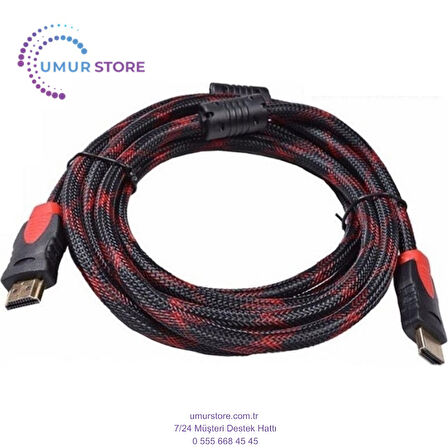 HDMI Kablosu 1.4b 3D 1.5 Metre HDMI Görüntü Kablosu