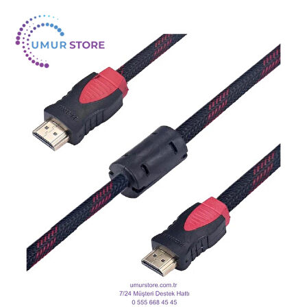 HDMI Kablosu 1.4b 3D 1.5 Metre HDMI Görüntü Kablosu