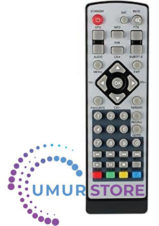 Yumatu Mini Hd Slim Uydu Alıcı Kumandası