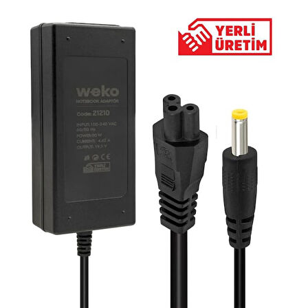 19.5 Volt 4.62 Amper 90 Watt Notebook Adaptör (4.0*1.7 Uçlu)