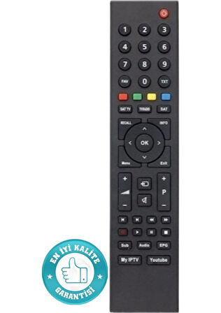 Botech LCD LED Myıptv-Youtbe Tuşlu Tv Kumandası 18606