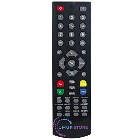 Skytech ST-5200 /ST-7200 / ST-13000 SD Uydu Alıcı Kumandası
