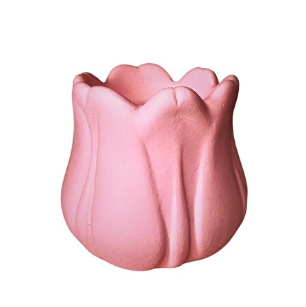 Esinti Çiçeği Mumluk 4’lü 7,5 x 6,5 cm Pembe